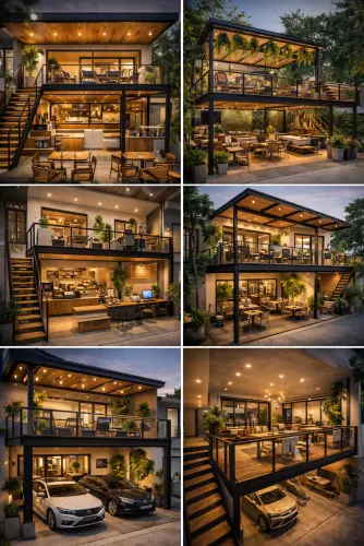 Mezannine Cafe Modern di Jatinegara